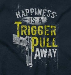 Sarcastic Gun Rights Pro 2nd Amendment 2A Womens or Mens Crewneck T Shirt Tee