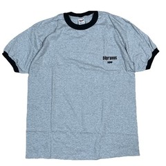 Vintage The Sopranos HBO Promo Grey Ringer Large T-Shirt 90s Y2K Anvil Tag Rare