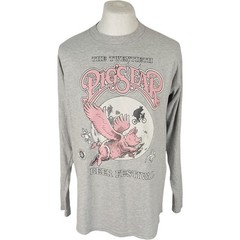 Screen Stars T Shirt Large Men’s Grey Vintage Pigs Ear Beer Festival 90s Graphic