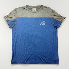 American Eagle Men’s Active Legend Colorblock Tee Blue Size Large