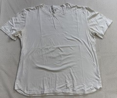 Helmut Lang White T-shirt Men Size 5 Short Sleeve Pocket Cotton Round Neck
