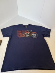 Vintage Harley-Davidson Biker Tee 2019 Riding Out Of lines.