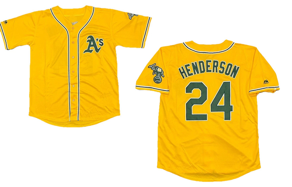Rickey Henderson Baseball Jersey Shirt All Size Gift For Fan AD27