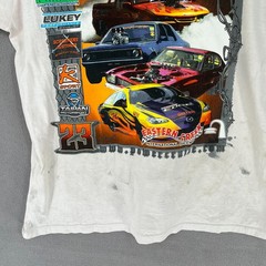 Vintage Sydney Powercruise Shirt Mens Small White 2010 Crew Car Racing Drift
