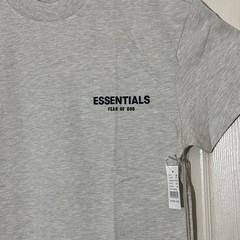 Essentials Fear Of God Short Sleeve T-shirt Light Oatmeal Men’s Size XXSmall