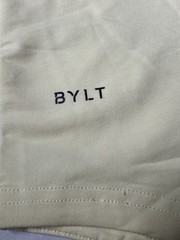 NWT BYLT Drop Cut S/S LUX Pocket T Shirt Light Yellow Men Size Small