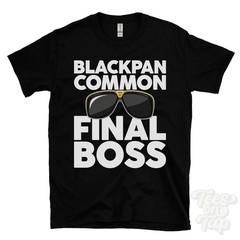 BLACKPAN COMMON FINAL BOSS T-SHIRT funny xmas gift sandown isle of wight