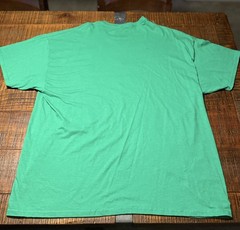 The Legend of Zelda Size 2XL Green Shirt Gold Triforce Nintendo Seal Sticker NEW