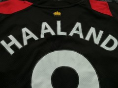 Manchester City 2022 – 2023 away football shirt jersey Puma #9 HAALAND size S