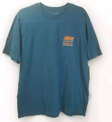 Tarvik + Modern Beach Culture Graphic Tee Men XXL Blue Surfer Coastal Beach Nwt