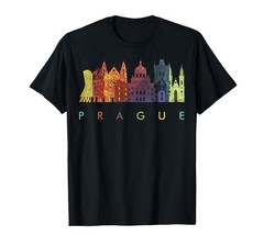 Travel Europe Czech Republic Prague Family Vacation Souvenir T-Shirt