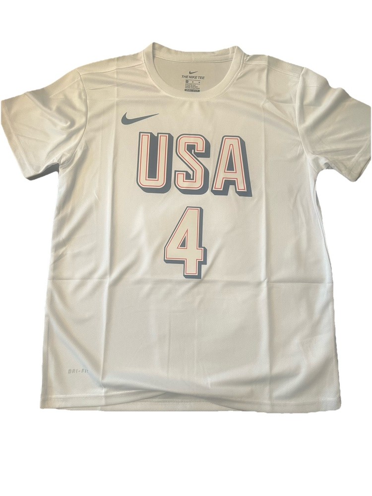 Nike Curry 2024 Paris Olympic Basketball Shirts (NewWithTags)