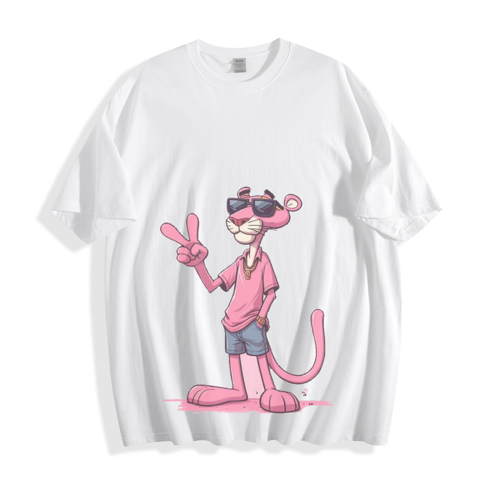 Pink Panther Swag T-Shirt – Coolest Retro Vibes Unisex Tee