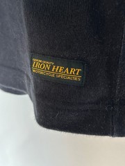 Iron Heart Heavy Weight Knit Wear Crewneck long sleeve Black Large Japan