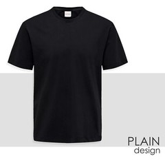 Mens 5 Pack Black T-shirt Short Sleeved Tee 100% Cotton Top Bundle S M L XL XXL