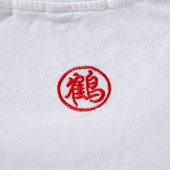 MFCT Japanese Streetwear Crane Embroidery Graphic Tees Men