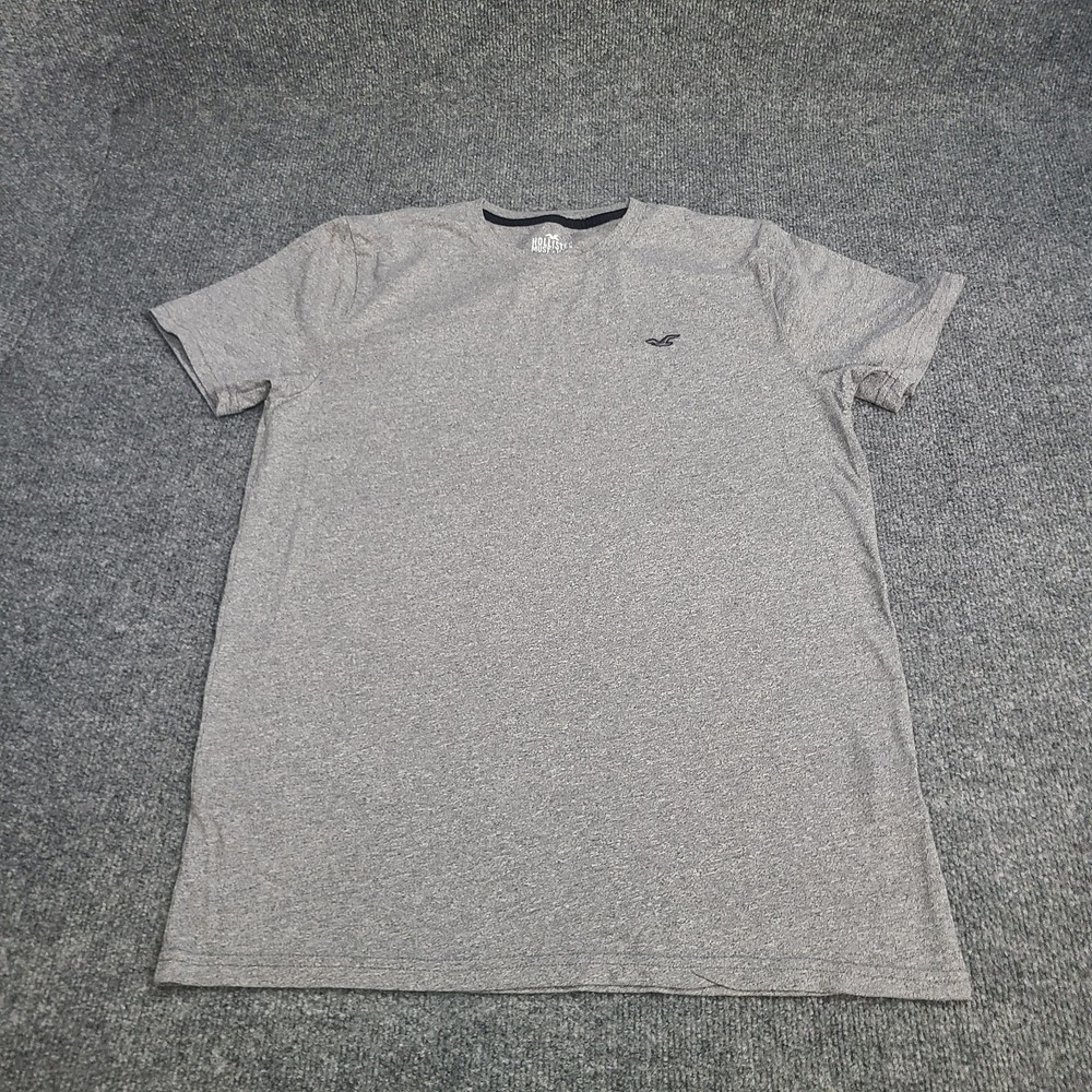 Hollister Shirt Mens Medium Gray Heather Must Have Collection California Tee 72