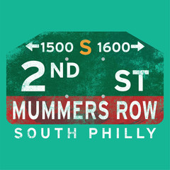 2nd Street Mummers Row | Philadelphia Shirt | Second Street Unisex Tee | Mummers