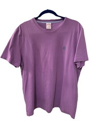 Brooks Brothers Light Purple Pocket T-Shirt Men’s XL 100% Cotton Short Sleeve