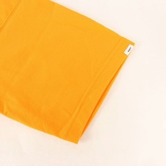 WTAPS T-Shirt Yellow M Logo Patch Heavy 23SS Aoyama Limited Short Sleeve 5286