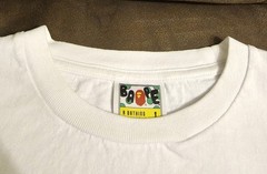 Bathing Ape BAPE Baby Milo USA Independence Day Tshirt Size Large White