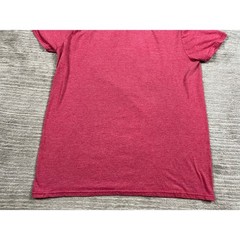 Disney T-Shirt Unisex Medium Red The Lion King Graphic Crew Neck Heathered Tee