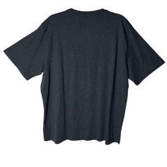 Lands End Mens Super-T Short Sleeve Pocket T-Shirt Oxford Gray XL 61081 NWT