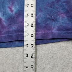 Hand Dyed Sundog Shirt Mens Small Planet Earth Tie Dye