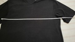 Claiborne Mens Short Sleeve Stretch Shirt Black Top Size XXL Basic Casual