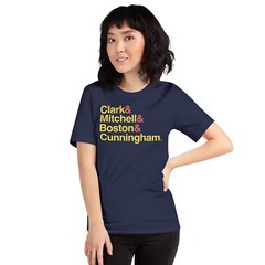 FEVER Star Teammates T-SHIRT Clark Boston Mitchell & Cunningham IN Basketball