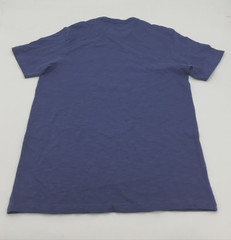 47 Mens New York Mets Blue Grit Logo Scrum Tee in Blue Size Small