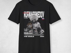 Khabib Nurmagomedov Shirt The Eagle Vintage Bootleg MMA Graphic Vintage Fighter
