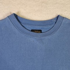 Vintage 90s Colorblock T-shirt Mens Medium Tri-Color Retro Crew Neck Tee Unisex