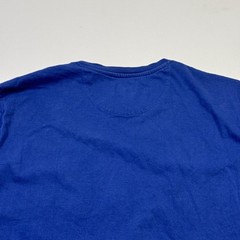 Greg Norman Shirt Mens Medium Blue Pocket Shark Logo Cotton Tee Golf Crewneck
