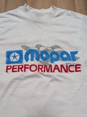 VTG 80s Mopar Performance T Shirt Mens M OEM Logo Single Stitch USA