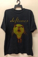 Hot! Deftones Around The Fur Cat Graphic Unisex Black T-shirt, Size S-5XL