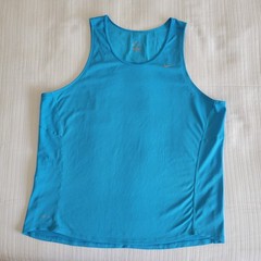 Nike Dri-Fit Miler Light Blue Mesh Running Tank-Top Size XXL