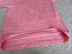 VTG Towncraft Shirt Men’s L Pink Red Ringer 50/50 60s 70s JCPenneys Two Tone