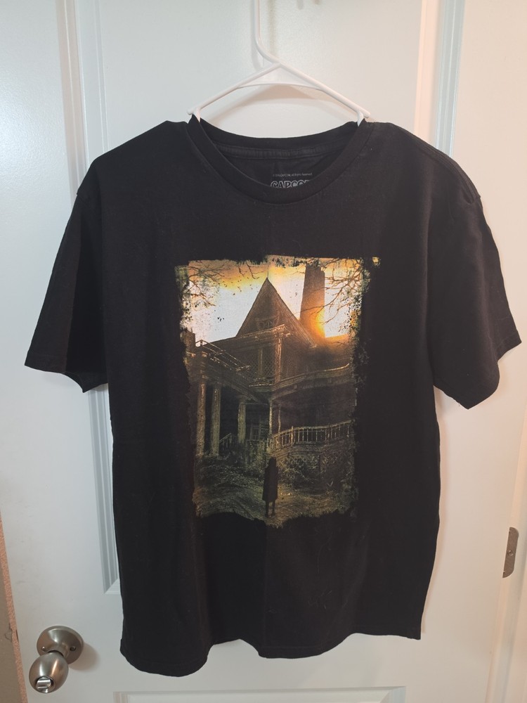 Resident Evil T Shirt Large Mens Black Loot Crate 2016 Biohazard Crew Neck