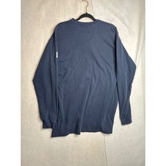 Tyndale FR Flame Resistant Henley Shirt Mens XL Navy NorthWestern Energy Rob USA