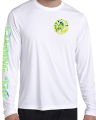 Landing Tail T shirt long sleeve microfiber saltwater fishing uv 50 Performance