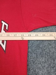 Vintage 80s Louisville University Mascot Logo T Shirt Mens Size Medium Red 1987