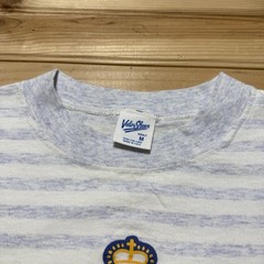 Vintage 80s 90s Kentucky University Style Tradition Spirit Striped Shirt Medium