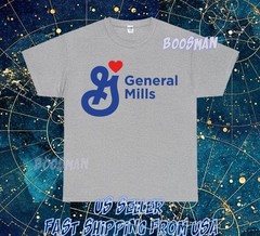 HOT SHIRT GENERAL MILLS FOODS RETAIL STORES LOGO FUNNY T-SHIRT USA SIZE S – 5XL