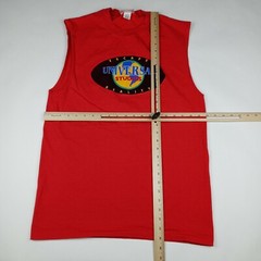 Universal Studios Vintage Sleeveless Shirt Red Made In U.S.A. Men’s Size Large
