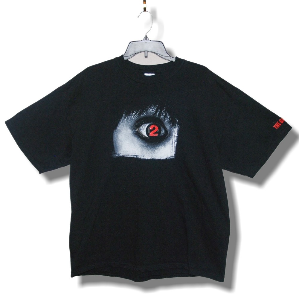 Vtg The Grudge 2 2006 Horror Movie Promo XL T-Shirt M&O Knits Tag Original