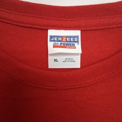VTG NWOT Jerzees Adult 5.6 oz. DRI-POWER ACTIVE Cotton Polyester T-Shirt Mens XL