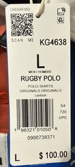 Adidas KG4638 Originals Rugby Polo Men’s Shirt Size Large