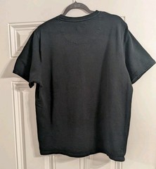 Common People Black Men’s Textured Cotton T-Shirt Size XL