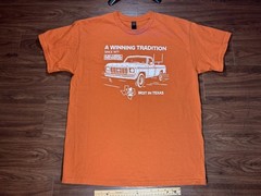 1977 Ford Truck T-shirt ( Texas Longhorns) Size Large – See Description